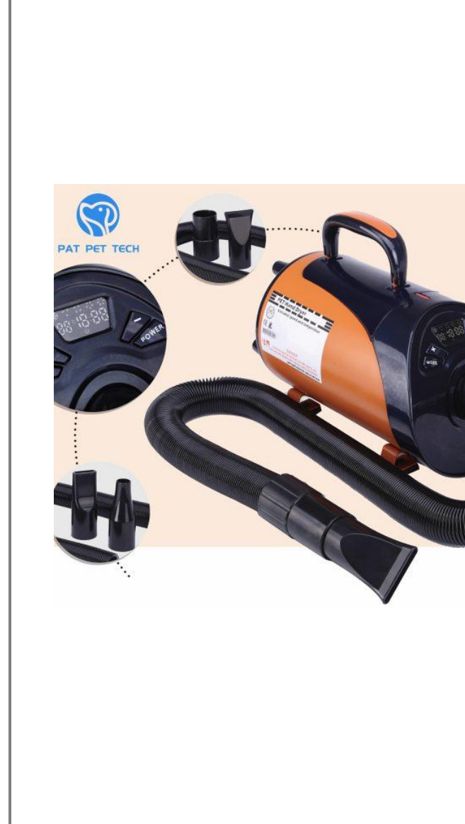 High-Velocity Pet Dryer / Blaster