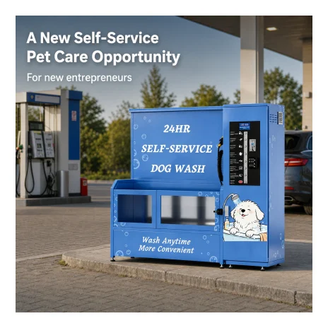 Commercial Self-Service Dog Wash Machine